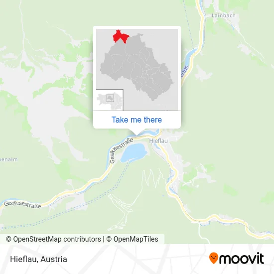 Hieflau map