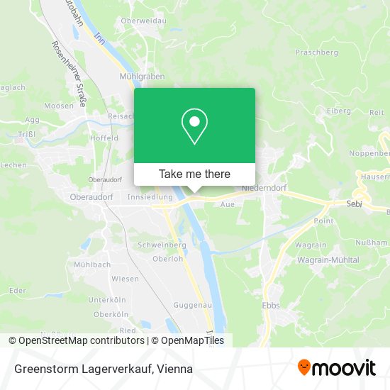 Greenstorm Lagerverkauf map