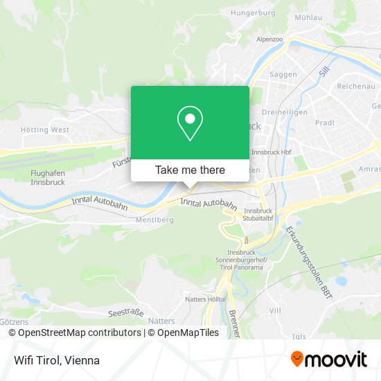 Wifi Tirol map