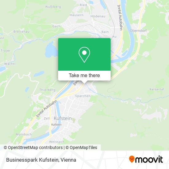 Businesspark Kufstein map