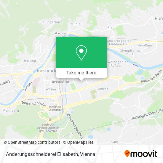 Änderungsschneiderei Elisabeth map