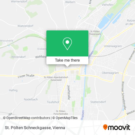St. Pölten Schneckgasse map