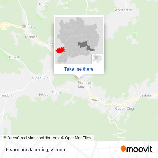 Elsarn am Jauerling map