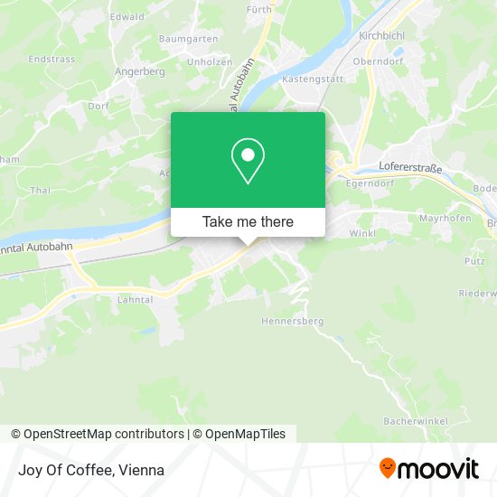 Joy Of Coffee map