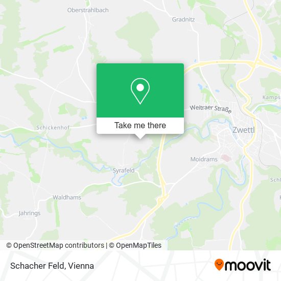 Schacher Feld map