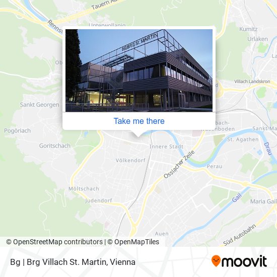 Bg | Brg Villach St. Martin map