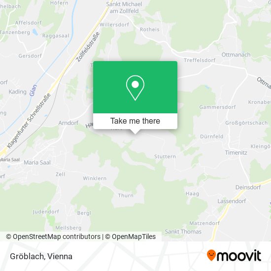 Gröblach map