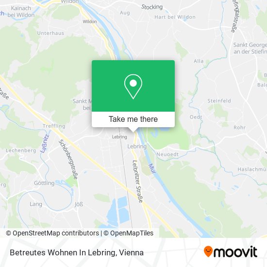 Betreutes Wohnen In Lebring map