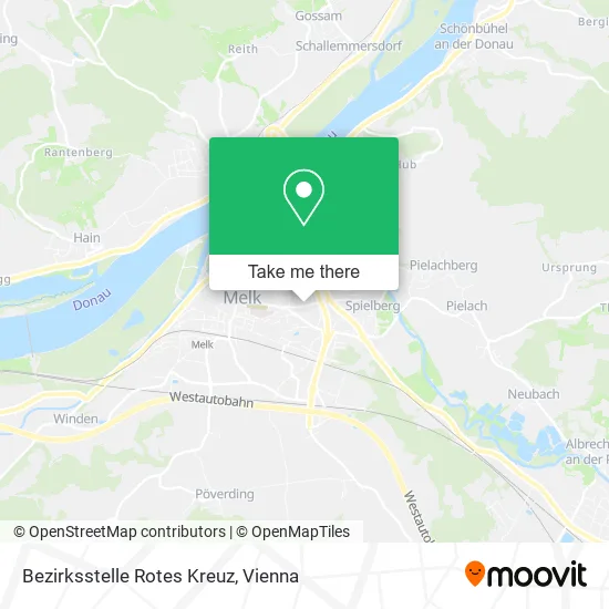 Bezirksstelle Rotes Kreuz map