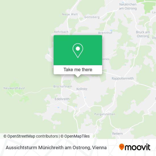 Aussichtsturm Münichreith am Ostrong map
