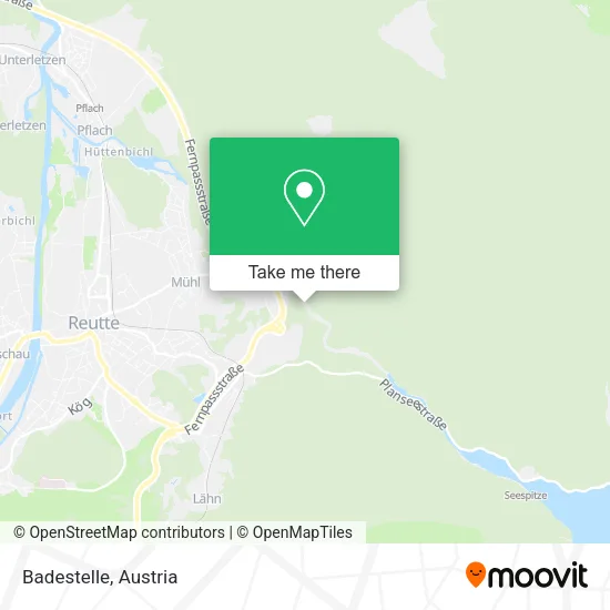Badestelle map