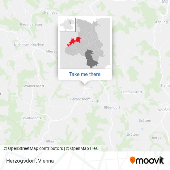 Herzogsdorf map