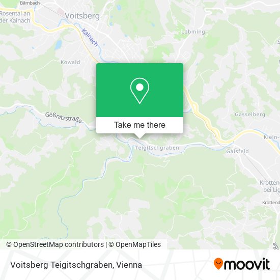 Voitsberg Teigitschgraben map