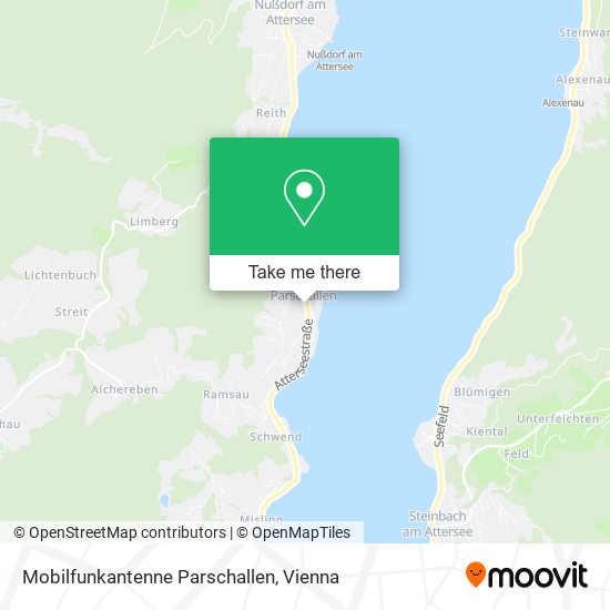 Mobilfunkantenne Parschallen map