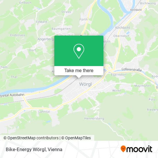 Bike-Energy Wörgl map