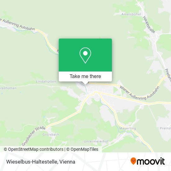 Wieselbus-Haltestelle map