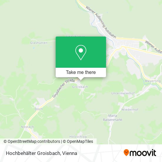 Hochbehälter Groisbach map