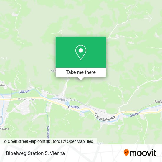 Bibelweg Station 5 map