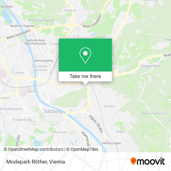 Modepark Röther map