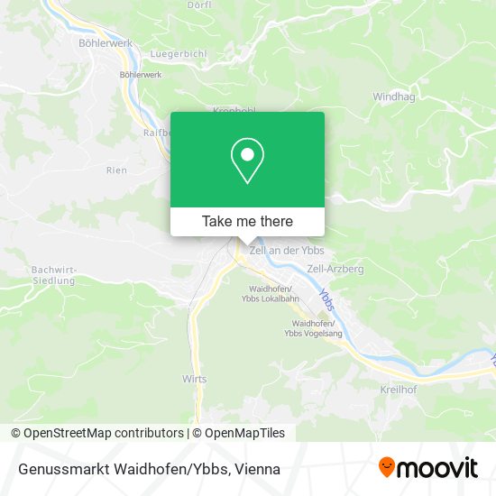 Genussmarkt Waidhofen/Ybbs map