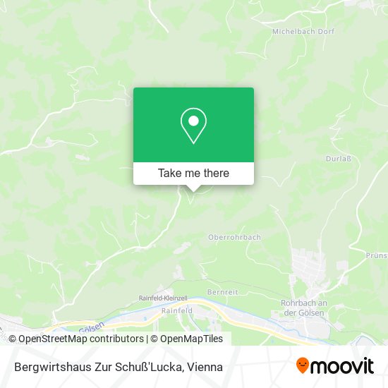 Bergwirtshaus Zur Schuß'Lucka map