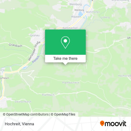 Hochreit map