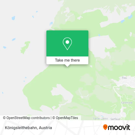 Königsleithebahn map