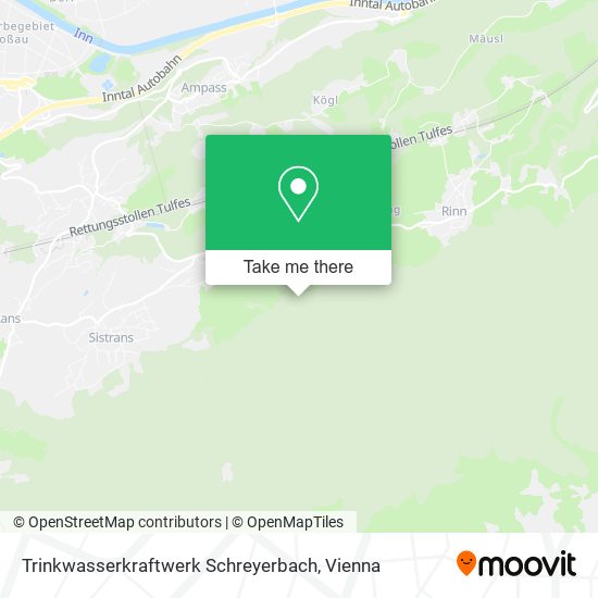 Trinkwasserkraftwerk Schreyerbach map