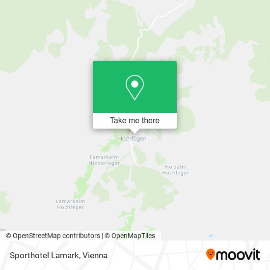 Sporthotel Lamark map