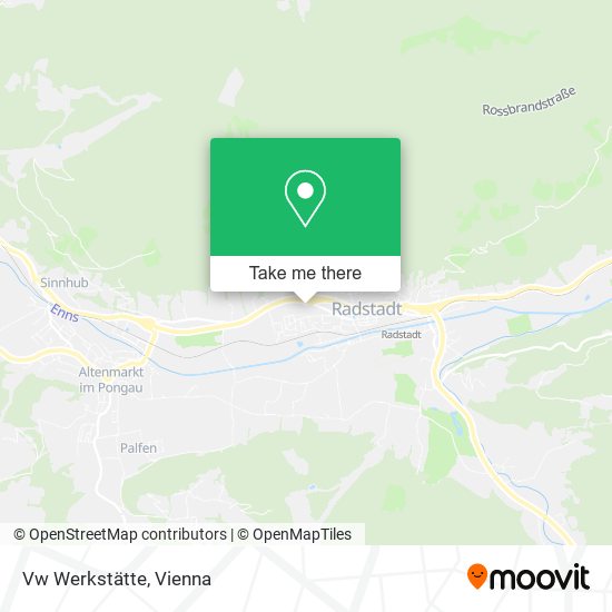 Vw Werkstätte map