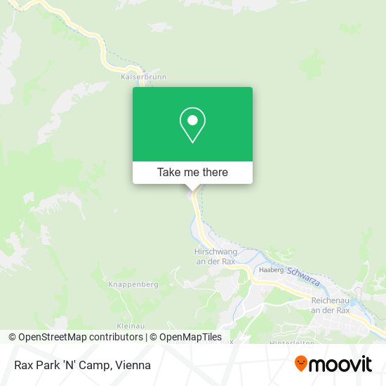 Rax Park 'N' Camp map