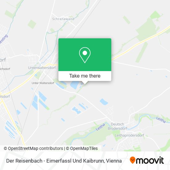 Der Reisenbach - Eimerfassl Und Kaibrunn map