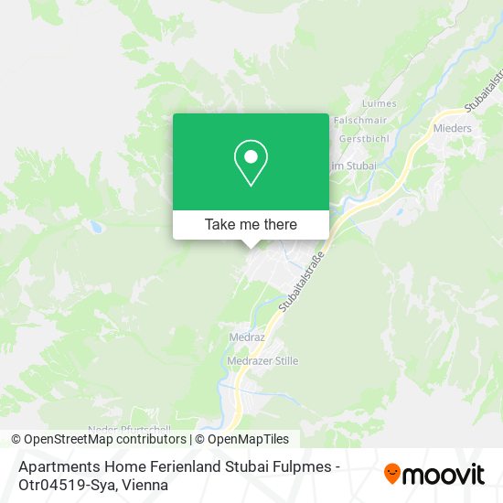 Apartments Home Ferienland Stubai Fulpmes - Otr04519-Sya map