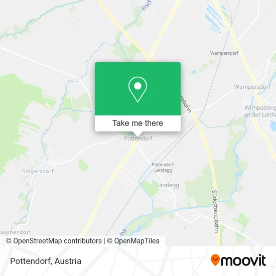 Pottendorf map