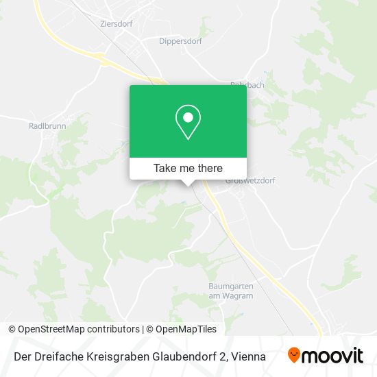 Der Dreifache Kreisgraben Glaubendorf 2 map