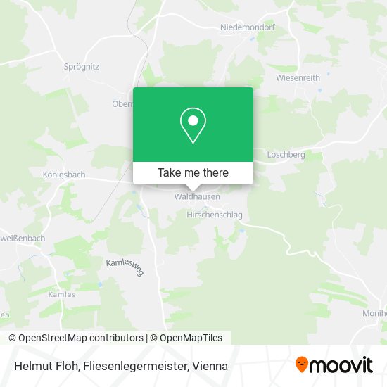 Helmut Floh, Fliesenlegermeister map