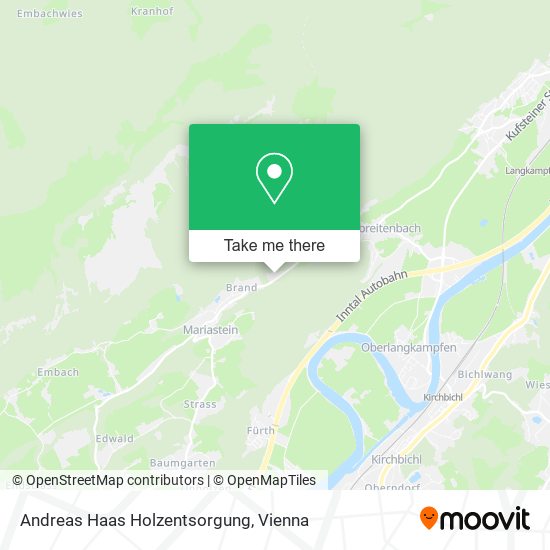 Andreas Haas Holzentsorgung map