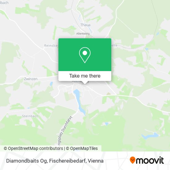 Diamondbaits Og, Fischereibedarf map