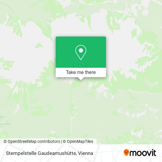 Stempelstelle Gaudeamushütte map
