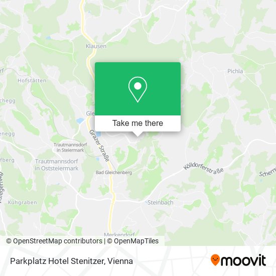 Parkplatz Hotel Stenitzer map