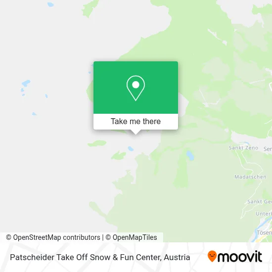Patscheider Take Off Snow & Fun Center map