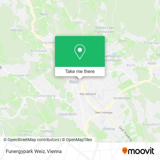 Funergypark Weiz map