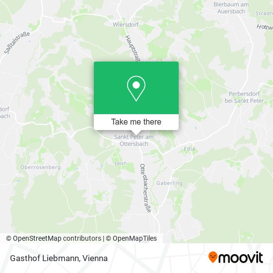 Gasthof Liebmann map