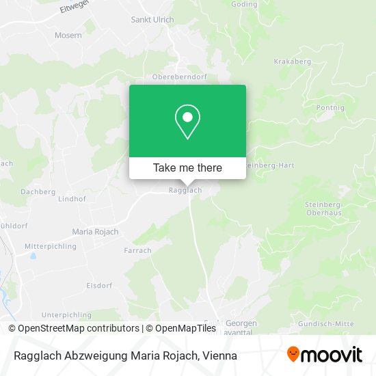 Ragglach Abzweigung Maria Rojach map