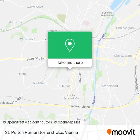 St. Pölten Pernerstorferstraße map