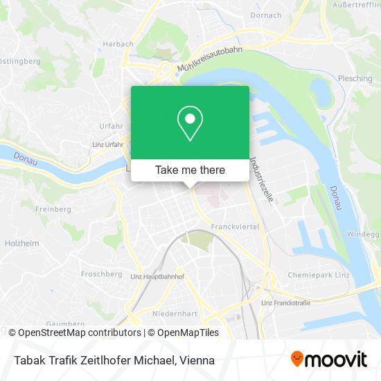 Tabak Trafik Zeitlhofer Michael map