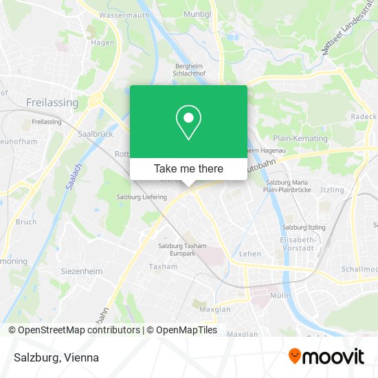 Salzburg map