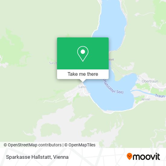 Sparkasse Hallstatt map