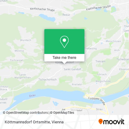 Köttmannsdorf Ortsmitte map