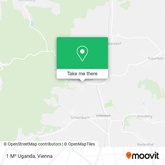 1 M² Uganda map